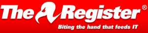 The Register logo with tagline.