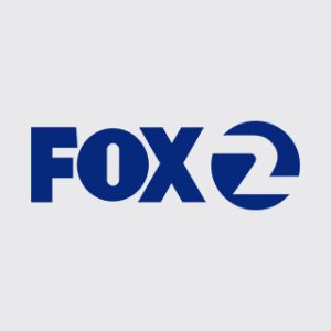 FOX 2 logo in blue text.