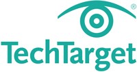 TechTarget logo with eye design above.