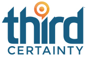 Logo with text "Third Certainty" design.