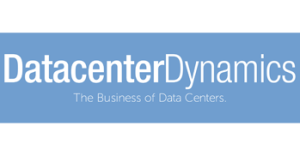 DatacenterDynamics logo with blue background.