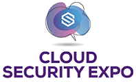 Cloud Security Expo logo with speech bubble.