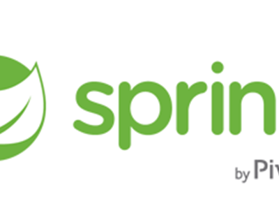 Spring by Pivotal logo with leaf icon.