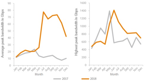 bandwidth ddos attack