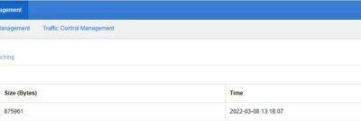Web application firewall management interface screenshot.