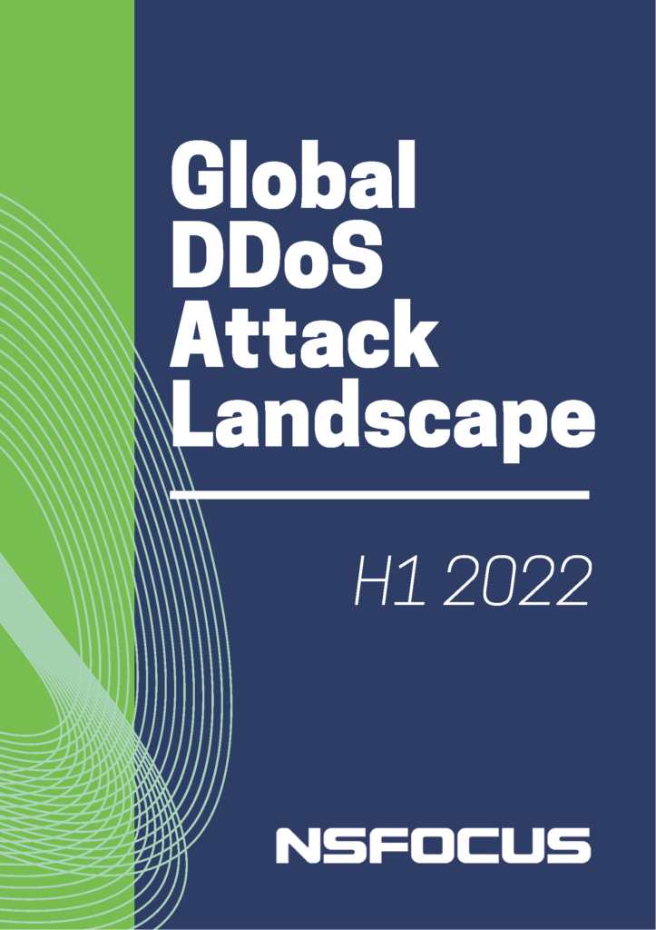 Global DDoS Attack Landscape Report Cover 2022