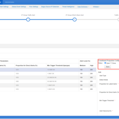 Software interface showing project configuration settings.