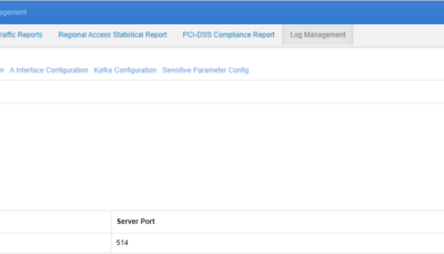 Web application firewall configuration settings page.