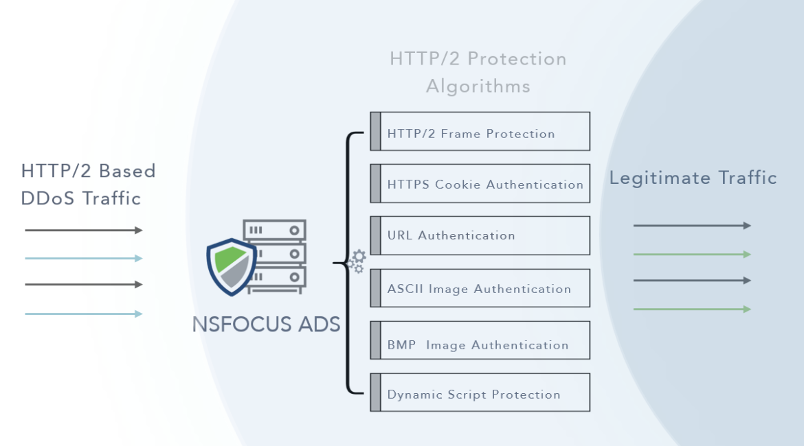 Network protection against HTTP/2 DDoS attacks.