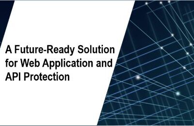 Web application and API protection solution graphic.