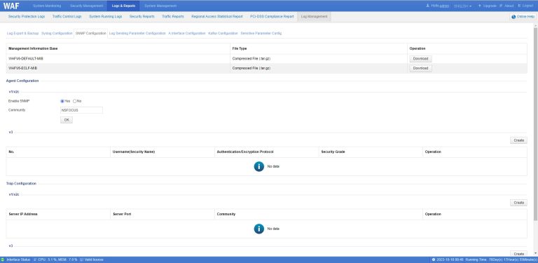 Introduction to NSFOCUS WAF SNMP - NSFOCUS, Inc., a global network and ...