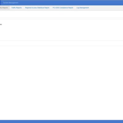 Web application report interface screenshot.