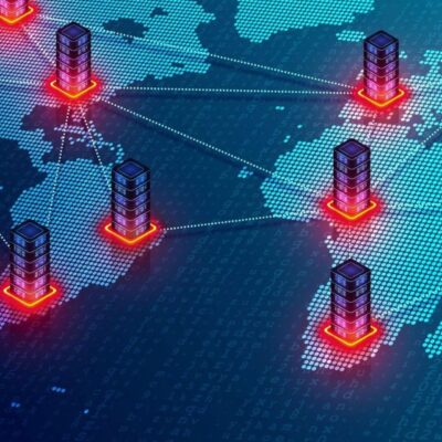 Imagem que ilustra uma segurança cibernética contra ddos.