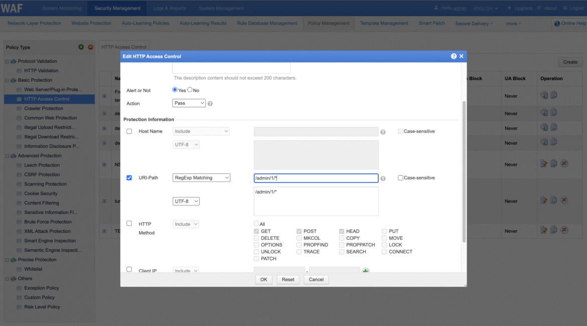 Screenshot of a web interface for managing a public IP address on an AWS VPC.
