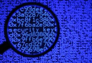 Imagem que ilustra como funciona uma criptografia.