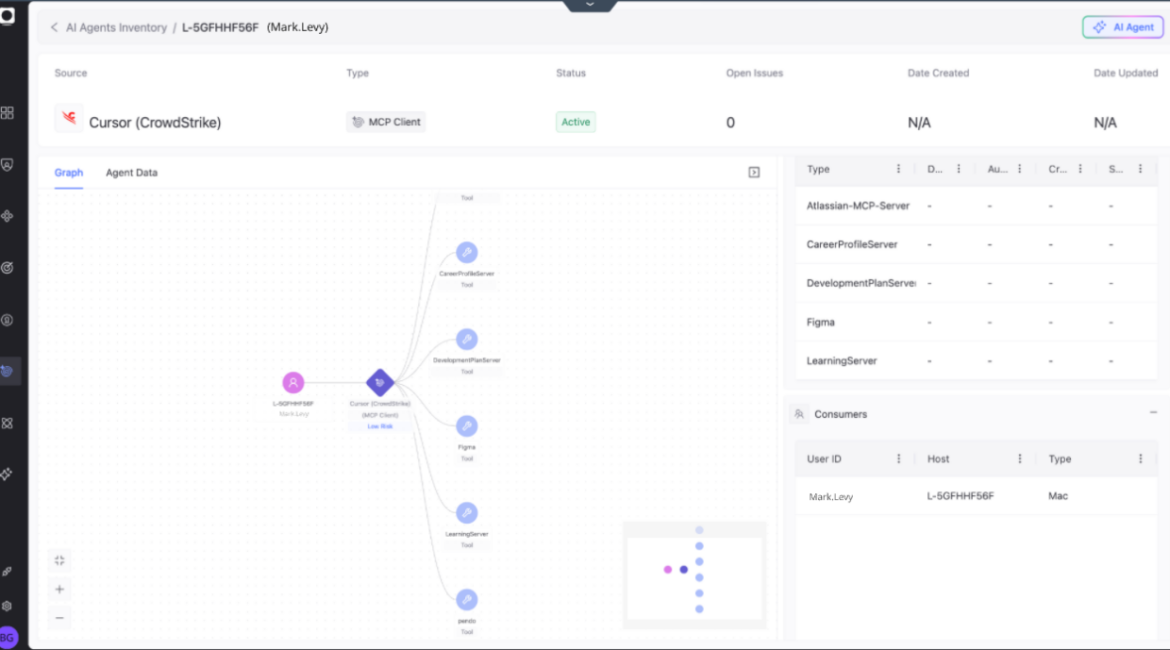 A visual workflow editor showing nodes and connections on a dark interface.