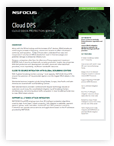 Cloud DPS informational document cover page.